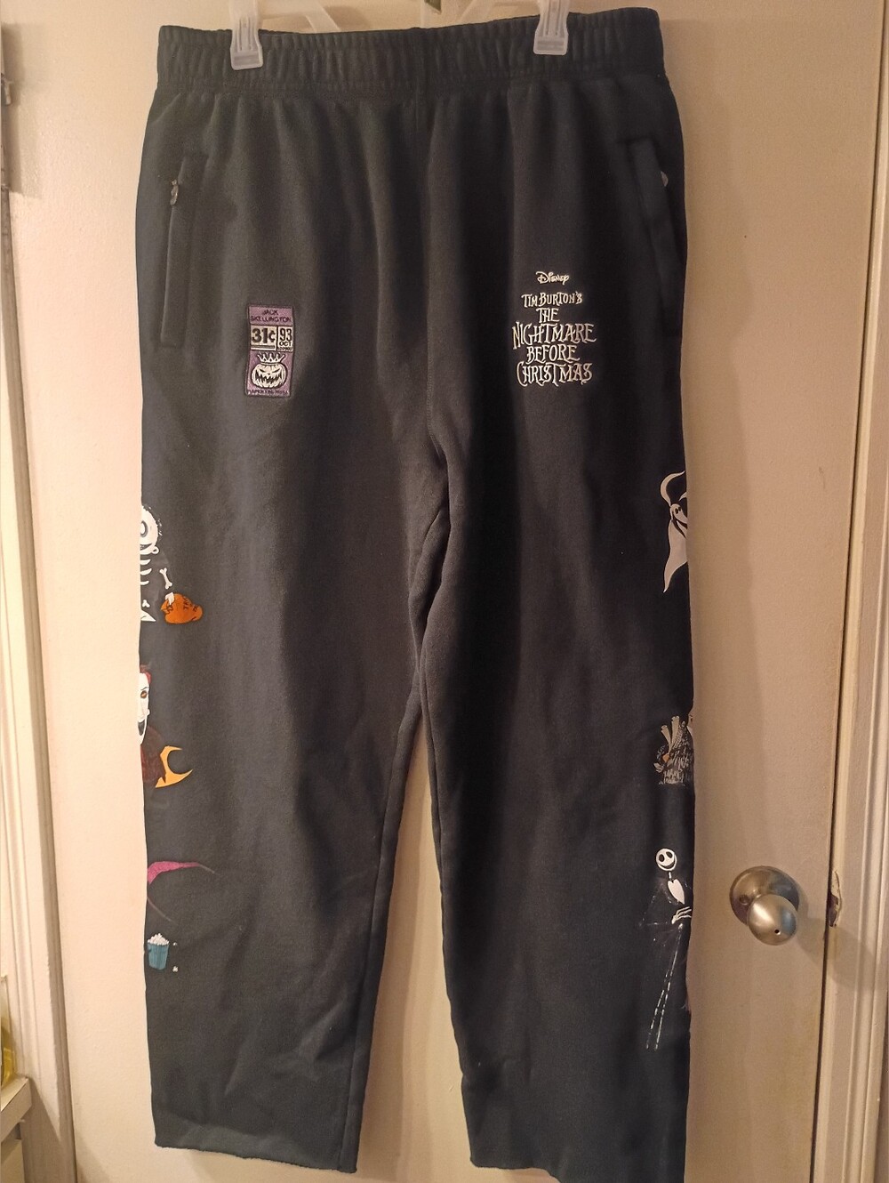 NWT Jack Skellington Hooded Sweatshirt The Nightmare Before Christmas Size XL